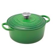 Le Creuset casserole - cocotte 24 cm, 4.2 L green