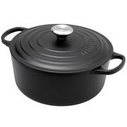 Le Creuset braadpan - cocotte 26cm, 5,3L zwart