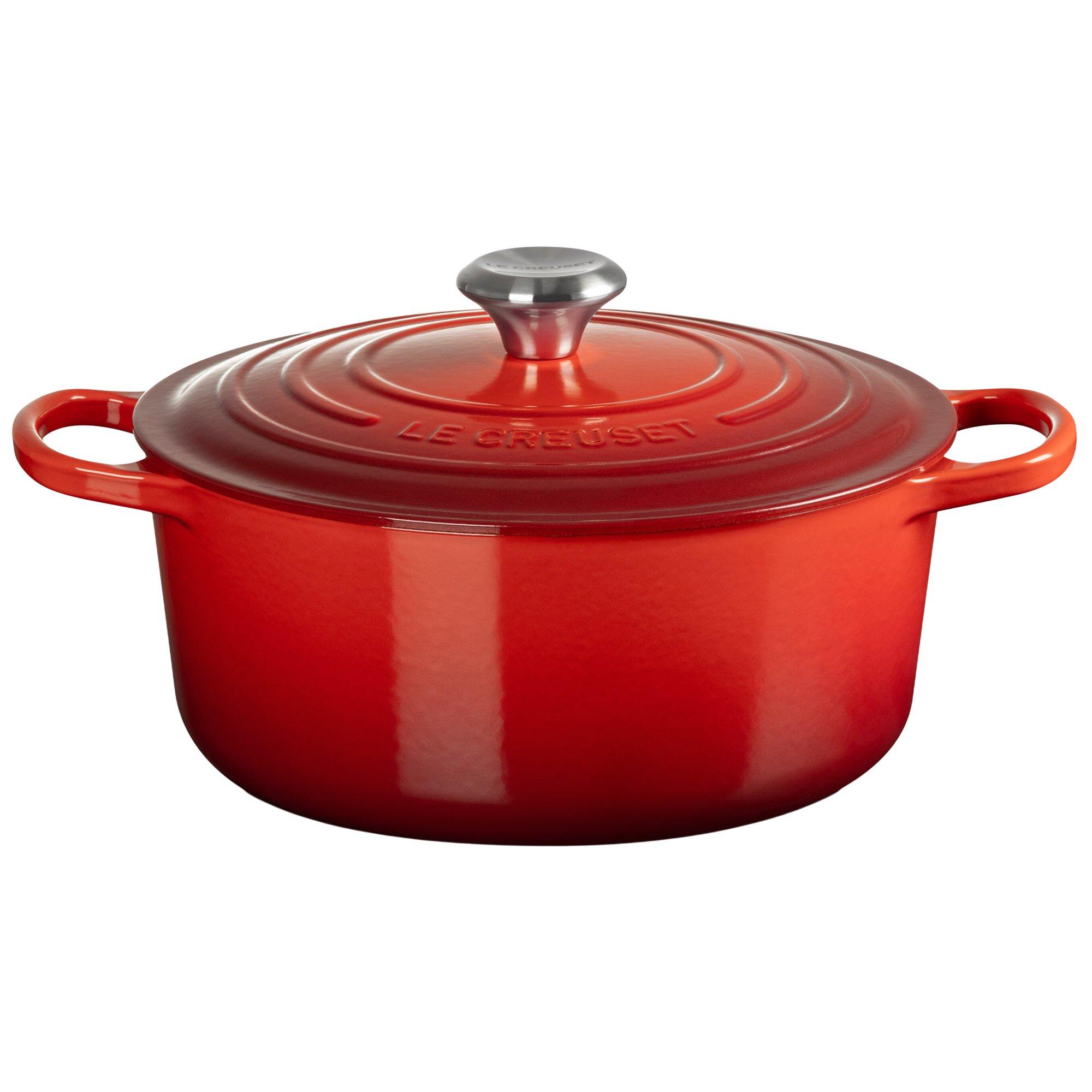Le Creuset Bräter/Cocotte 26 cm, 5,3 l rot