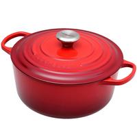 Image for Le Creuset casserole-cocotte 26cm, 5,3 l red