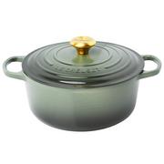 Afbeelding voor Le Creuset Signature 21177261734441 Thyme, braadpan/cocotte, 26 cm, 5,3L