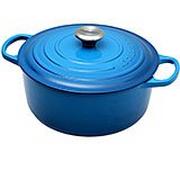 Le Creuset casserole-cocotte 26cm, 5,3 l blue