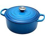 Le Creuset braadpan - cocotte 26cm, 5,3L blauw