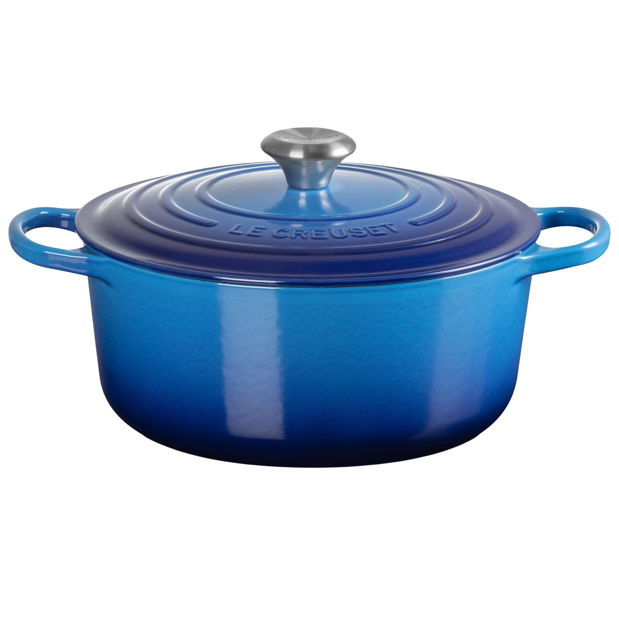 Le Creuset Signature Bratpfanne 21177262202430 Azure 26 cm 5,3L rund