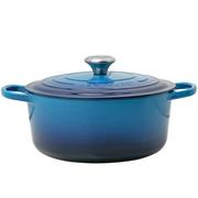 Le Creuset Signature Bratpfanne 21177262202430 Azure 26 cm 5,3L rund