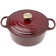 Le Creuset Signature 21177269494441 Garnet, cocotte, 26 cm, 5,3L