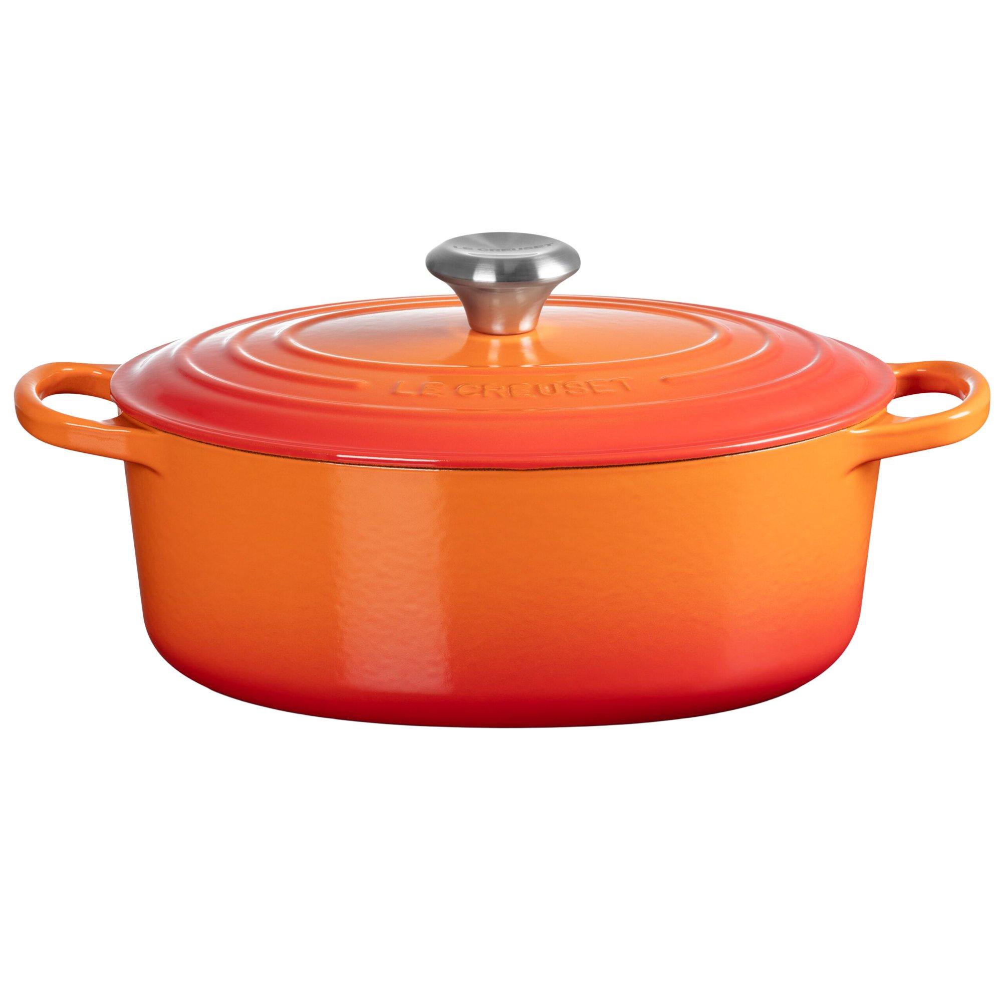 Le Creuset Bräter/Cocotte oval 27 cm, 4,1 l orange
