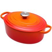 Le Creuset Bräter/Cocotte  oval 27 cm, 4,1 l orange