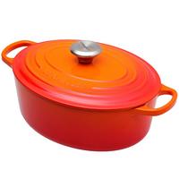 Image pour Cocotte ovale Le Creuset 27 cm, 4,1 L orange