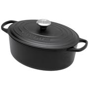 Le Creuset braadpan - cocotte ovaal 29cm, 4,7L zwart