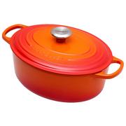 Le Creuset Bräter/Cocotte  oval 29 cm, 4,7 l orange