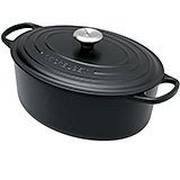 Cocotte ovale Le Creuset 31 cm, 6,3 L noir