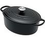 Bild für Le Creuset Bräter/Cocotte oval 31 cm, 6,3 l schwarz