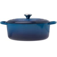 Image for Le Creuset Signature Cocotte 21178312202430 Azure, 31 cm, 6.3 L, oval casserole
