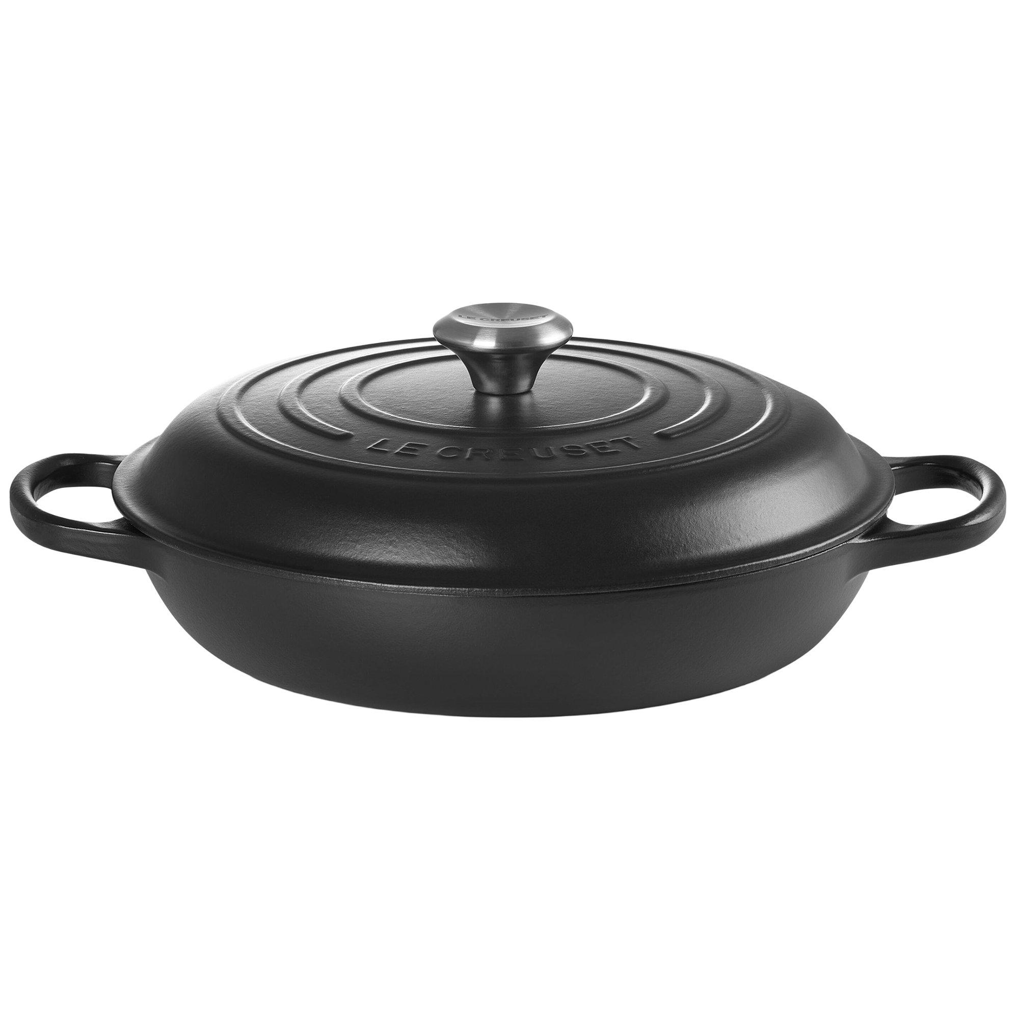 Le Creuset Campagnards Bratentopf 30 cm, 3,5 l schwarz