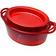 Afbeelding voor Le Creuset Doufeu gietijzeren braadpan ovaal, 32 cm, 7,2L rood