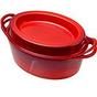 Bild für Le Creuset Doufeu Gusseisen Bratpfanne oval, 32 cm, 7,2L rot