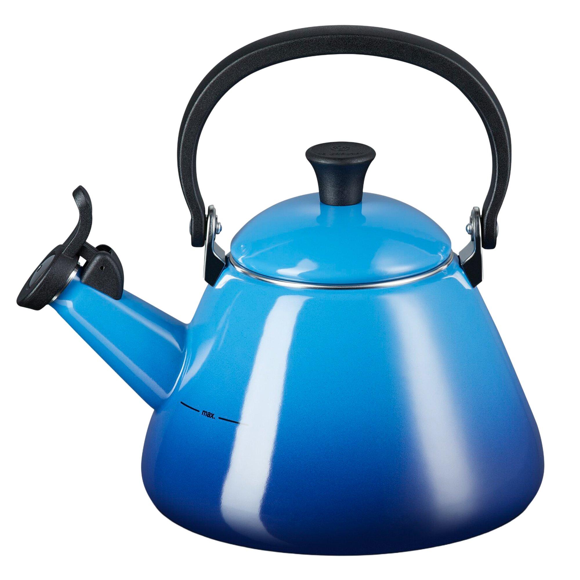 Le Creuset Kone 40101022200000 bouilloire 1.6L, bleu azur