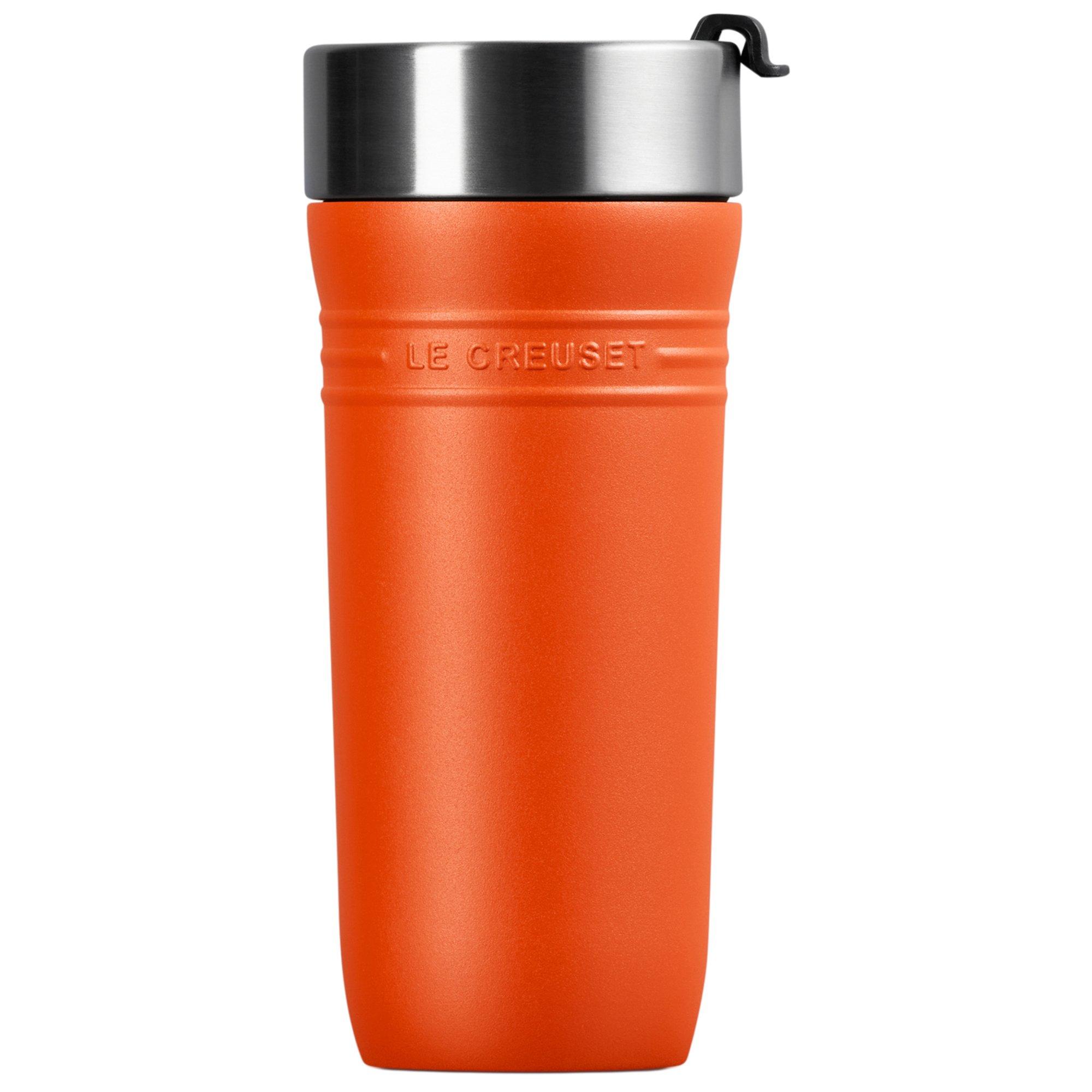 Le Creuset On The Go 41067190900001 travel mug orange-red, 0.35 L