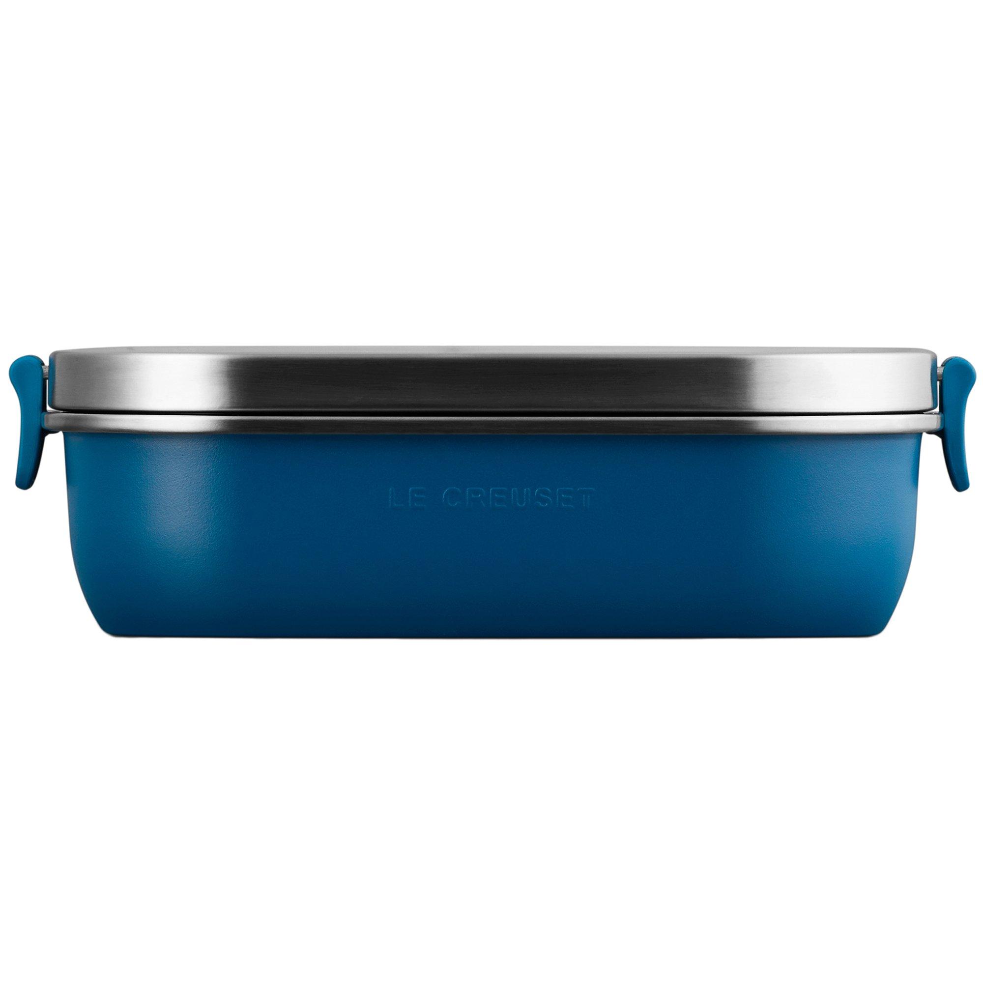 Le Creuset On The Go 41069226420001 lunch box, Deep Teal, 0.9 L