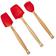 Image for Le Creuset Premium silicone spatula 3-piece set, cherry red