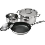 Le Creuset 53808000010050 3-piece pan set
