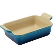 Le Creuset plat à four 71102192200001 Azure 19x14 cm 1,1l carré