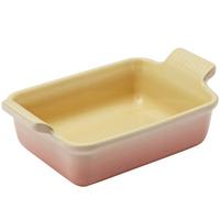 Image for Le Creuset casserole 71102197770001 Shell Pink 19x14 cm 1.1 L rectangular