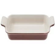 Le Creuset Les Céramiques 71102199490001 Garnet, plat à four rectangulaire, 19 cm, 1,1L