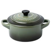 Afbeelding voor Le Creuset Les Céramiques mini cocotte 71901101730100 Thyme, 10 cm, 0,25L