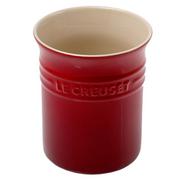 Le Creuset utensil jar cherry red, 15 cm