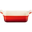Afbeelding voor Le Creuset Ovenschaal rechthoekig 1,1L, 19 cm, rood