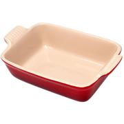  Le Creuset Auflaufform rechteckig 1,1L , 19 cm, rot