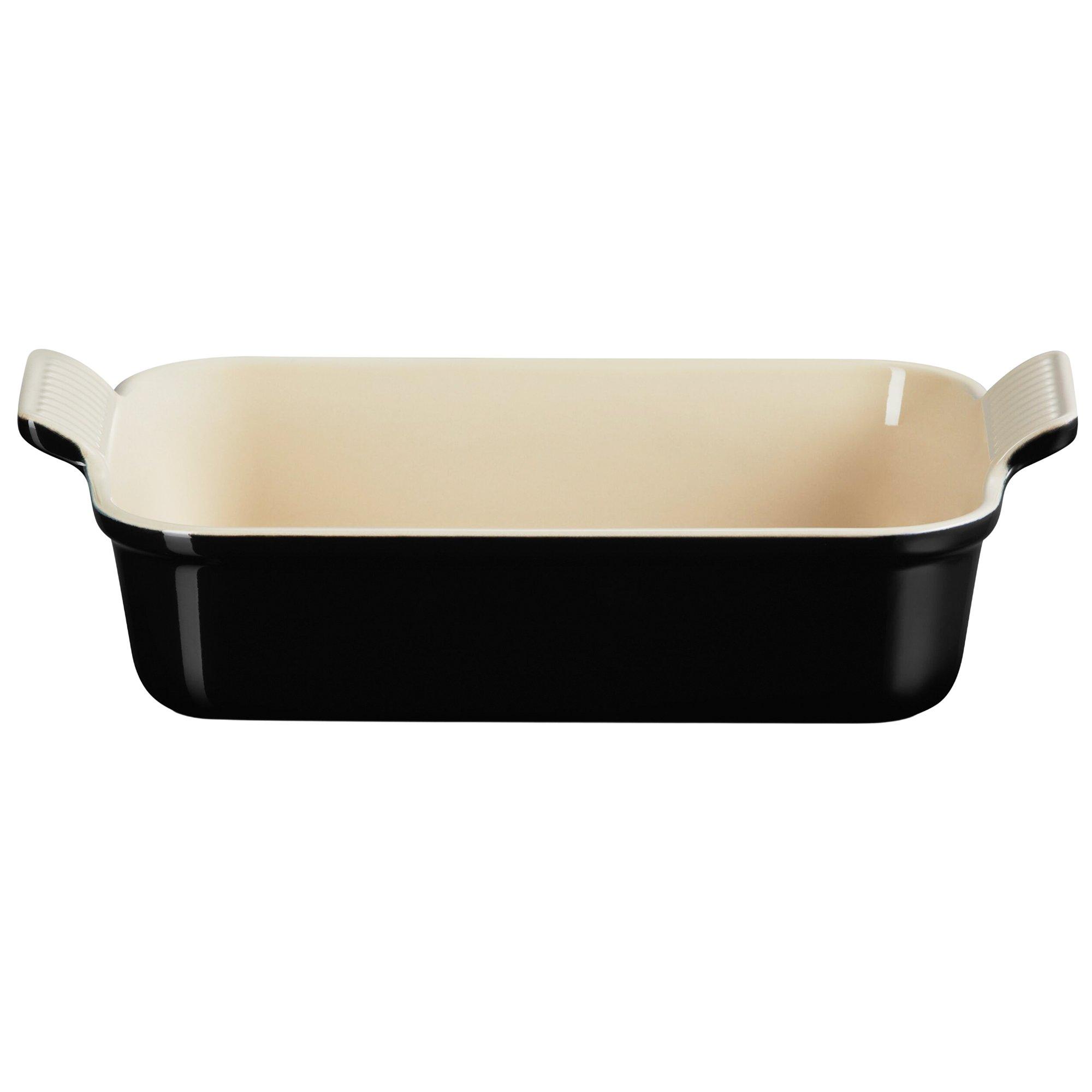 Le Creuset ovenschaal rechthoekig 2,4L, 26 cm, zwart
