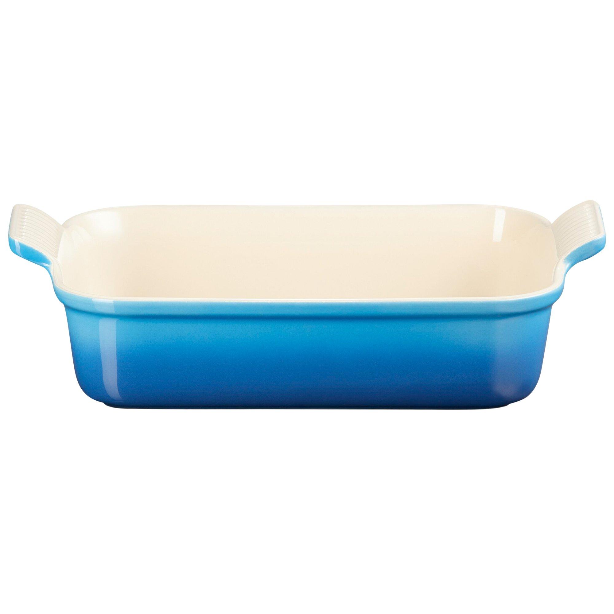 Le Creuset ovenschaal rechthoekig 2,4L, 26 cm, blauw