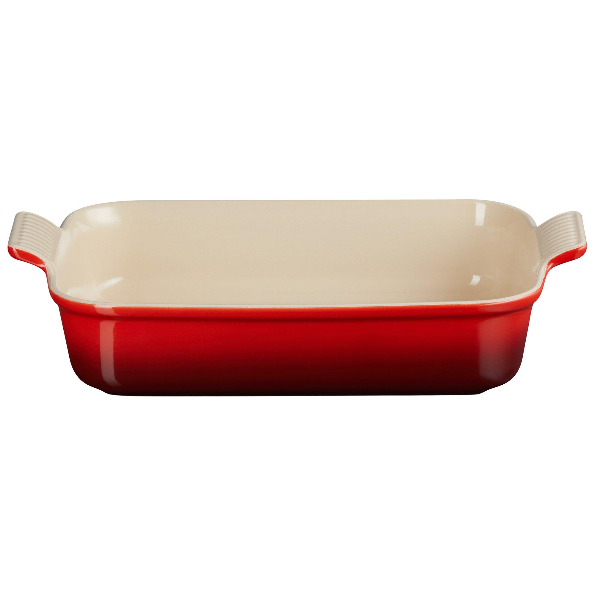 Le Creuset Auflaufform Platz 4L , 32 cm, rot