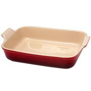 Le Creuset plat à four rectangulaire 4 L , 32 cm, rouge