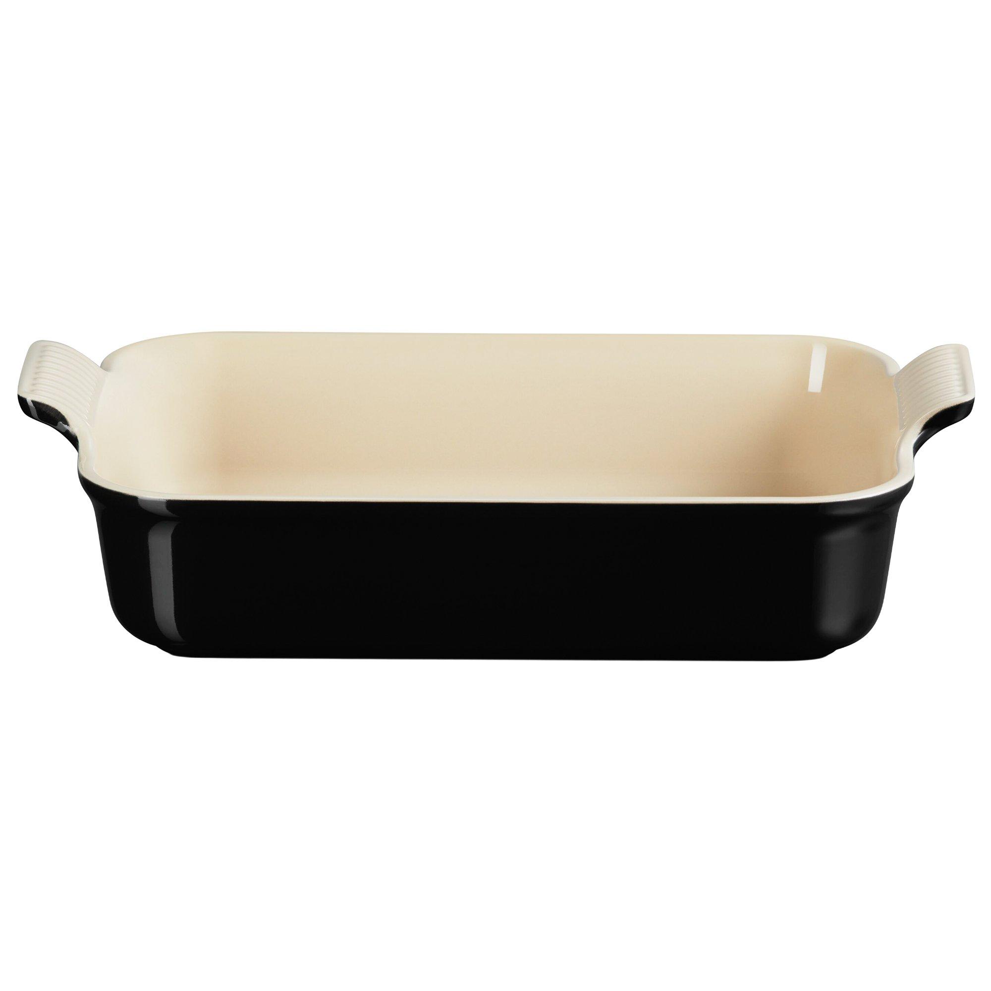 Le Creuset Auflaufform Platz 4L , 32 cm, schwarz