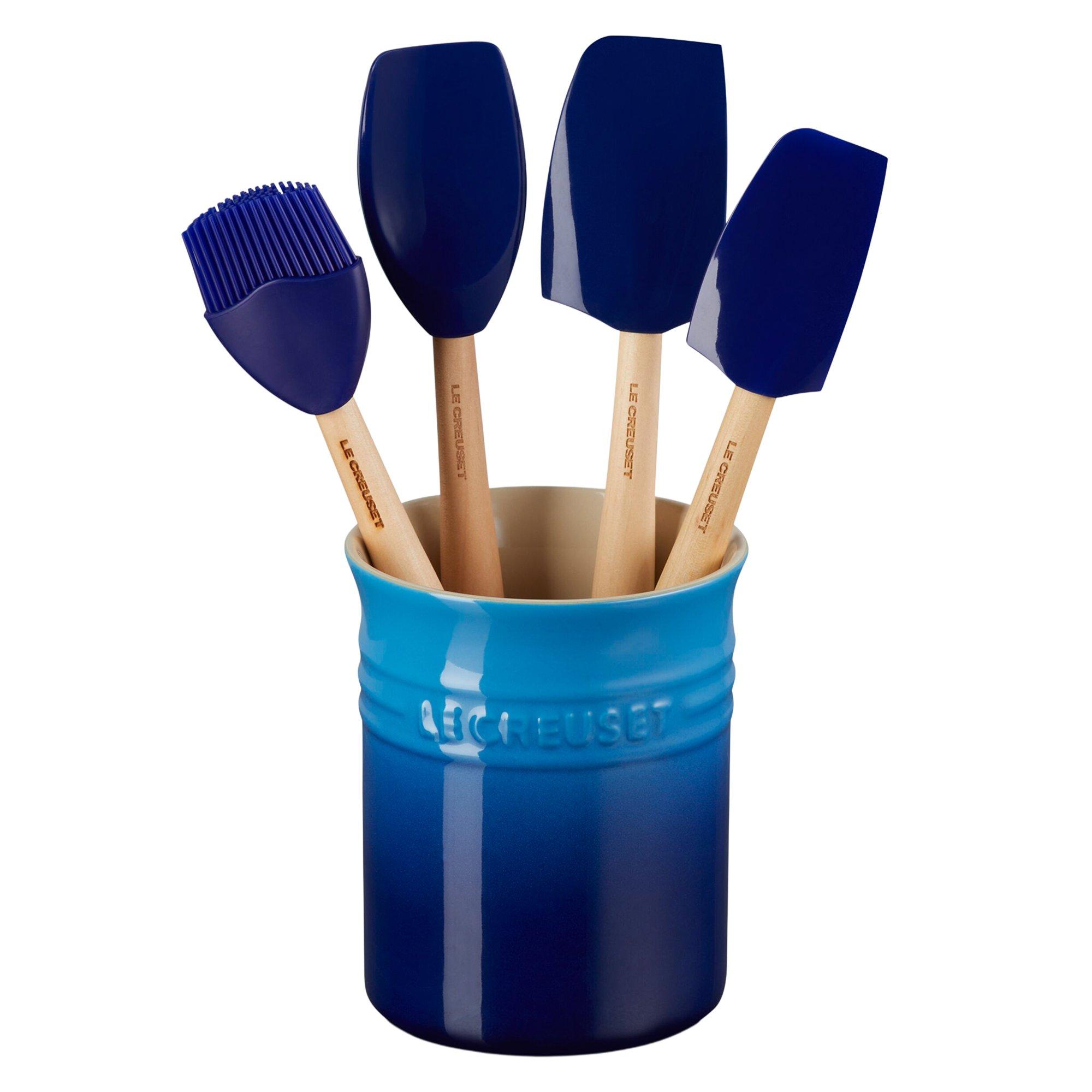 Le Creuset Premium 91057001220000 bleu azur, set de spatules
