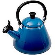 Le Creuset Kone kettle 1.6L, marseille blue