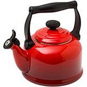 Le Creuset Tradition teakettle 2,1L, red