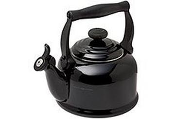 Le Creuset Tradition Wasserkessel 2,1 l, schwarz