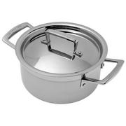 Le Creuset 3-ply faitout, 18 cm, 2,3L