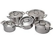 Le Creuset 3-ply 5-piece pan set