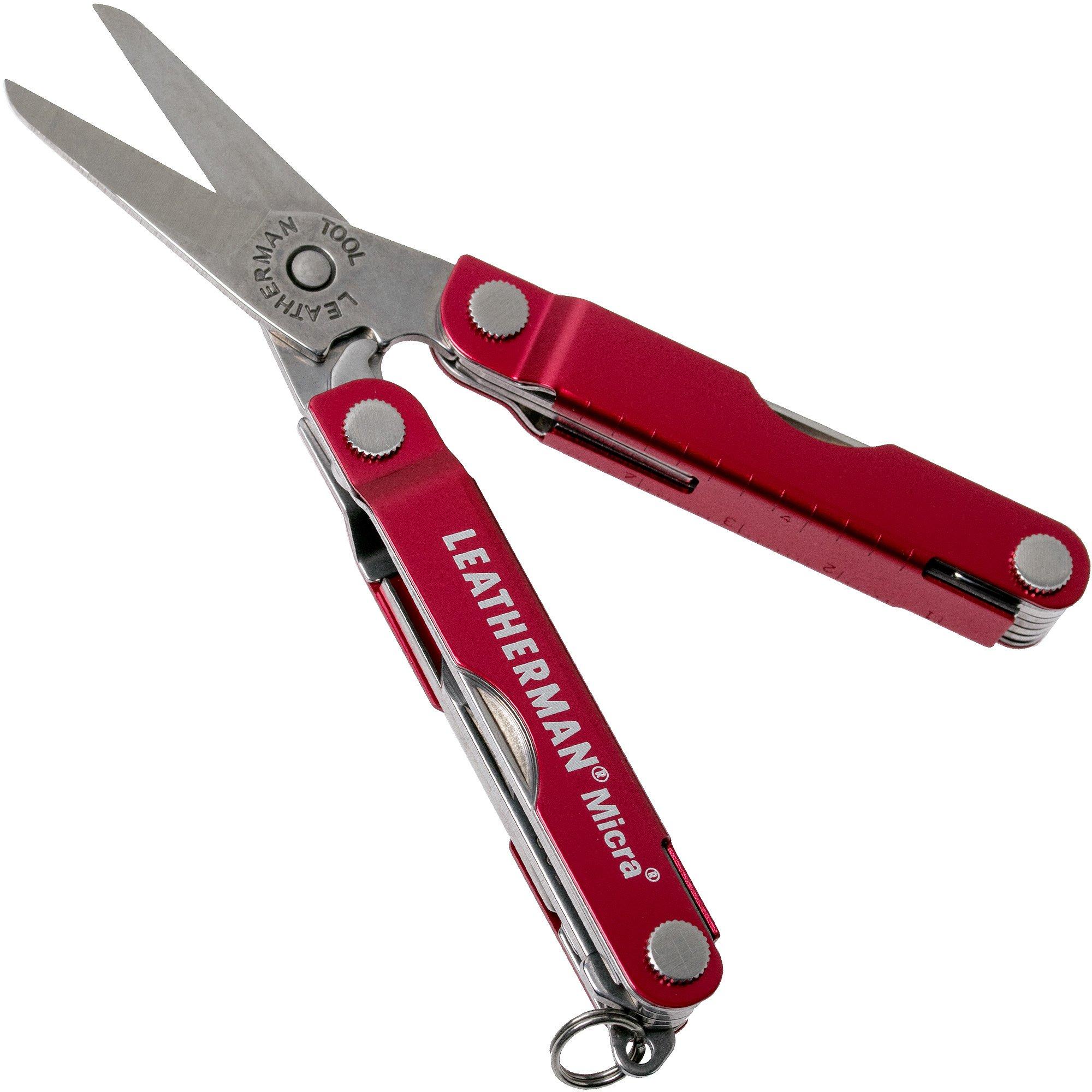 Leatherman Micra Red, keychain multi-tool