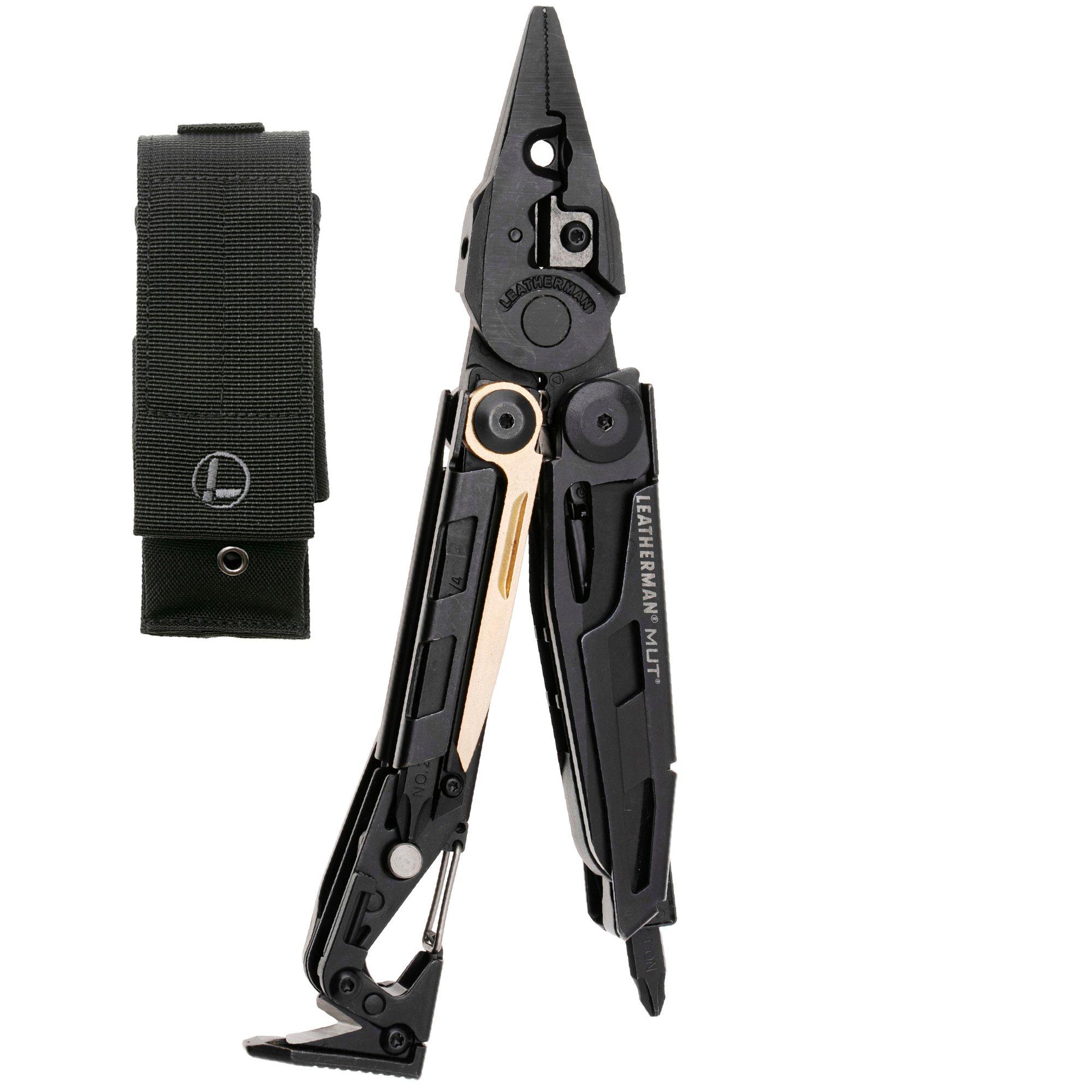 Leatherman MUT EOD 833120 zwart multitool, zwart MOLLE-foedraal