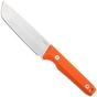 Image for Leatherman Pioneer 833142 CPM MagnaCut, Orange G10, survival knife, kydex and leather sheath