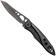 Image for Leatherman Skeletool Knife KB 833165 Black Oxide 420HC, Onyx, pocket knife