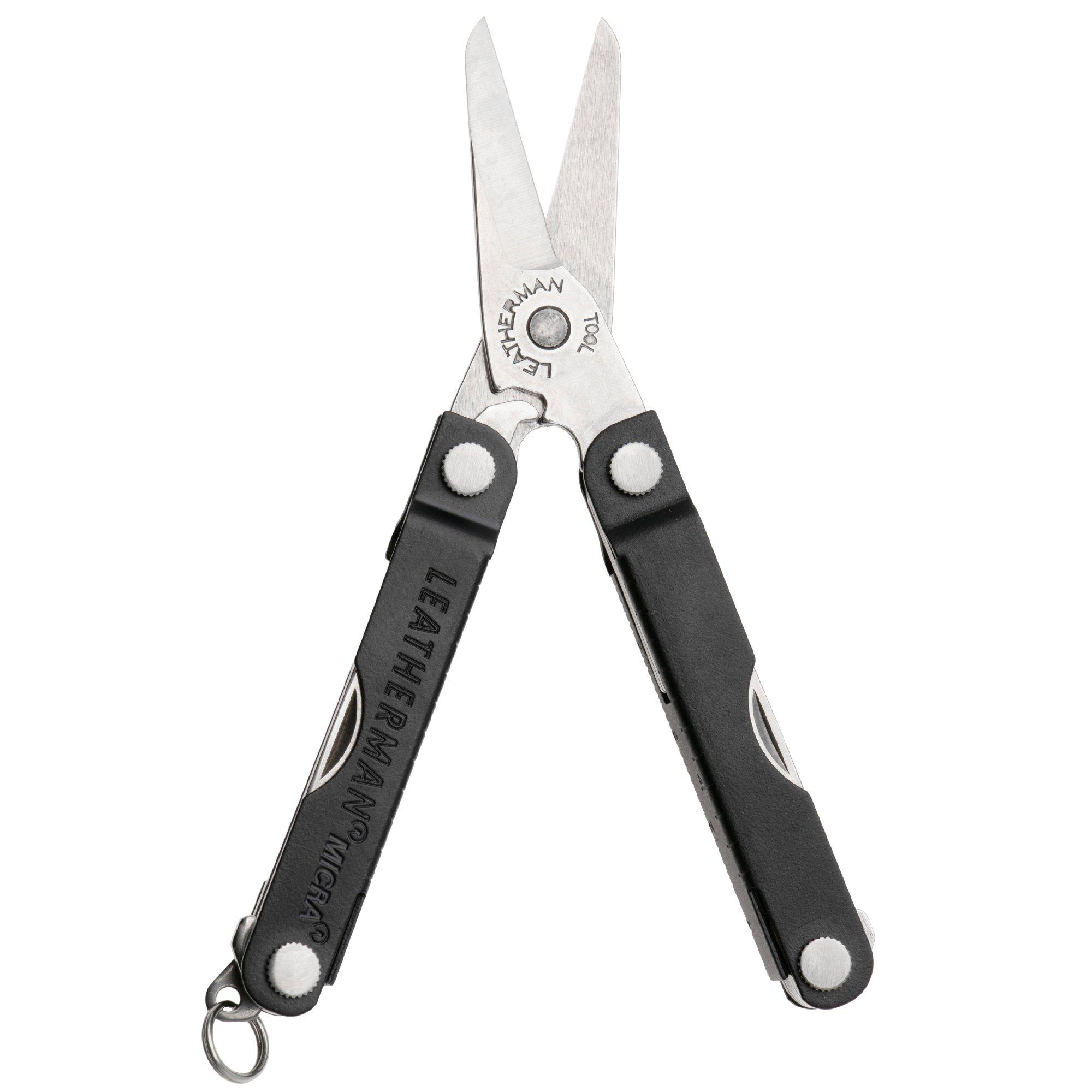 Leatherman Micra Jet Black 833179 keychain multitool