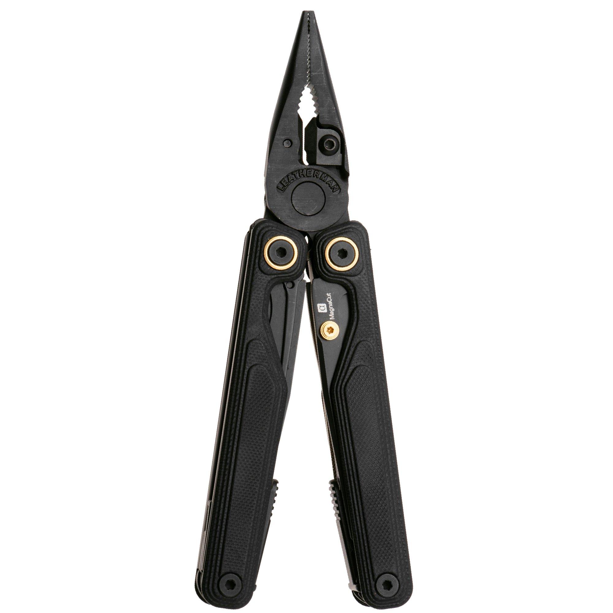 Leatherman Wave Alpha Obsidian 833334 Black DLC MagnaCut, Black G10, multi-tool